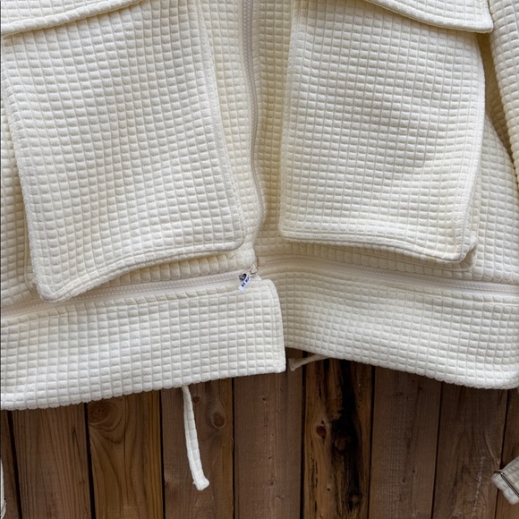 My mum made it waffle fabric jacket - Picture 3 of 9